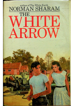 White arrow