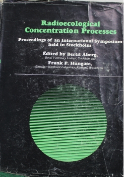 Radioecological Concentration Processes