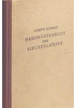 Kirchenlateins, 1940r.
