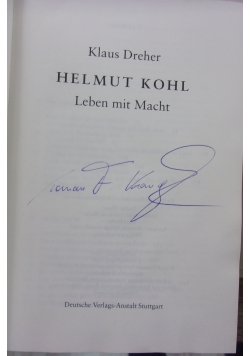Helmut Kohl Leben mit Macht