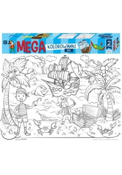 Mega Kolorowanki Piraci