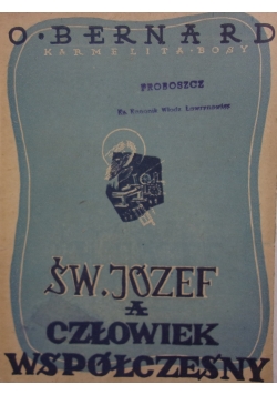 Św. Józef a człowiek współczesny, 1948 r.