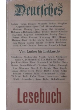 Von Luther bis Liebknecht