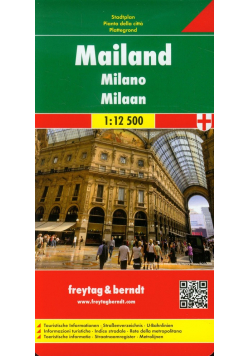 Mediolan plan miasta 1:12 500