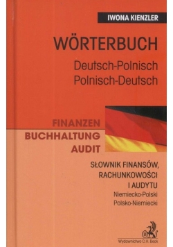 Słownik finansów rachunkowości i audytu niemiecko  polski polsko niemiecki