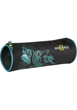 Saszetka okrągła AN-07 Animals Spiral&Teal ASTRA