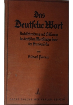 Das Deutsche Wort, 1933 r.
