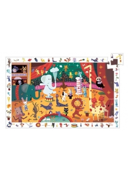Puzzle z plakatem - Cyrk