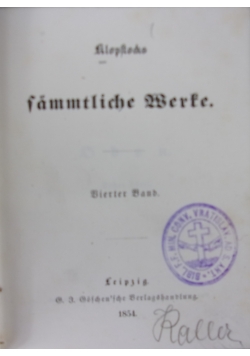 Sammtliche Werke, 1854 r.