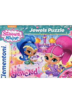 Puzzle z ozdobami 104 Shimmer and Shine