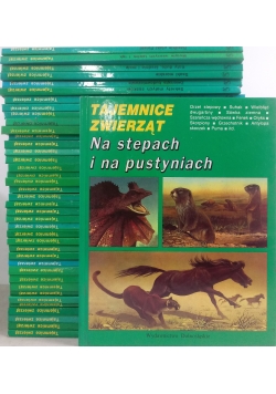 Tajemnice zwierząt, zestaw 40 książek