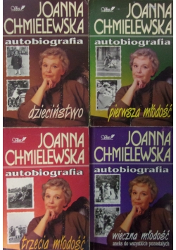 Autobiografia ,Zestaw 4 książek