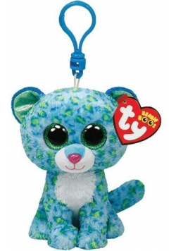 Beanie Boos Leona - Niebieski Leopard brelok