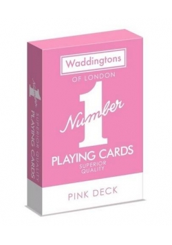 Waddingtons No. 1 Pink Deck Playing Cards