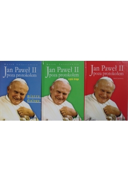 Jan Paweł II poza protokołem, zestaw 3 książek