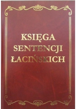 Księga sentencji łacińskich