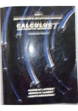 Part i instructor's solutions manual