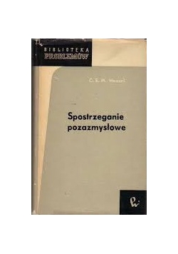 Spostrzeganie  pozazmysłowe
