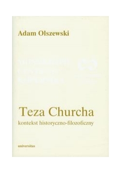 Teza Churcha. Kontekst historyczno-filozoficzny