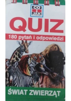 Quiz 180 pytań i odpowiedzi - Świat zwierząt