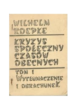 Kryzys społeczny czasów obecnych