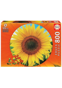 Puzzle 800 Słonecznik (okrągłe) G3