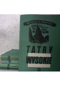 Tatry wysokie, zestaw 7 książek