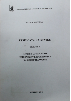 Eksploatacja statku zeszyt 4