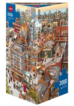 Puzzle 2000 Sherlock& Co. (Puzzle+plakat)