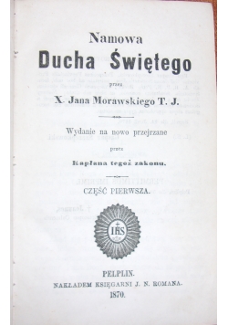 Namowa Ducha Świętego, 1870 r.