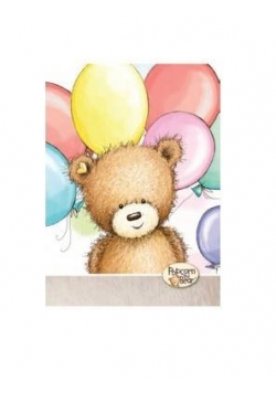 Zeszyt A6/40K linia Popcorn Bear