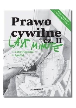 Last Minute Prawo Cywilne cz.2 wyd.2018