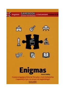 Angielski Gamebook z ćwiczeniami Enigmas