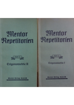 Mentor Repetitorien Tom I-II