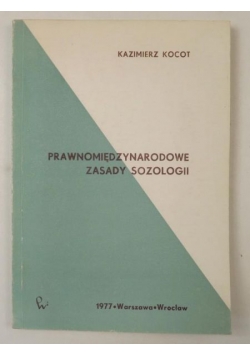 Prawnomiędzynarodowe zasady sozologii
