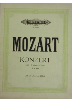 Mozart Konzert, 1785r.