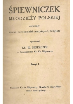 Śpiewniczek Młodzieży Polskiej