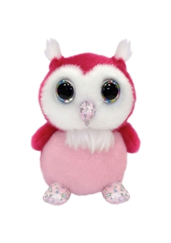 Mała różowa Sowa 15cm SUKI