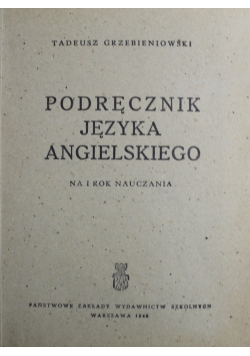 Podręcznik Języka Angielskiego 1946 r.