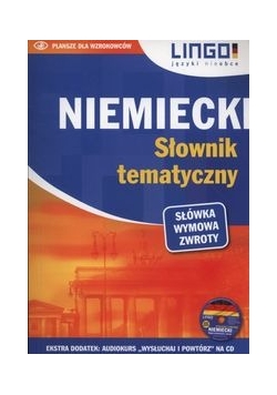 Niemiecki Słownik tematyczny +CD, Nowa