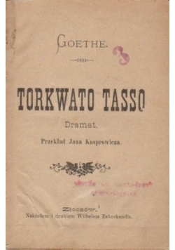 Torkwato Tasso 1895r