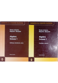 Algebra liniowa 1, Zestaw 2 książek