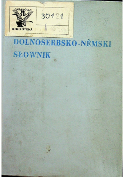 Dolnoserbsko Nemski słownik