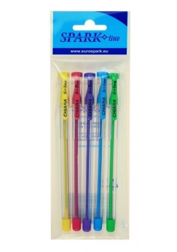 Długopis Chiara 0,7mm 5 kolorów SPARK LINE