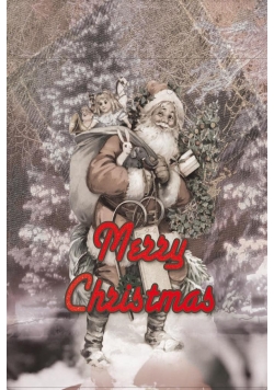 Torebka Świąteczna grająca Merry Christmas
