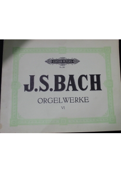 J.S.Bach orgelwerke VI