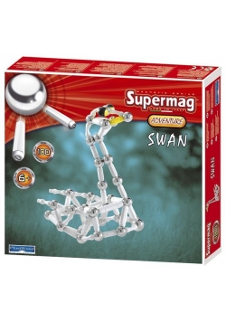 Klocki magnetyczne. Supermag - Łabędź