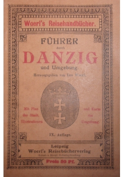 Fuhrer Danzig und Umgebung, ok 1905 r.