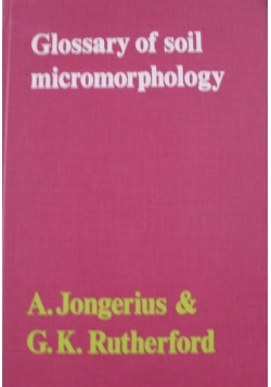 Glossary of soil micromorphology