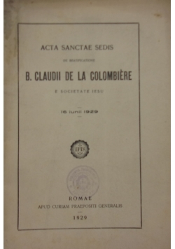 Acta Sanctae Sedis, 1929r.